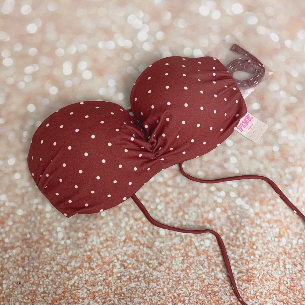 BNWT Victoria’s Secret swim bandeau bra bikini top - Picture 3 of 8